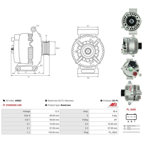AS-PL Generator AS A9003