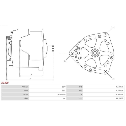 AS-PL Generator Brandneu AS-PL