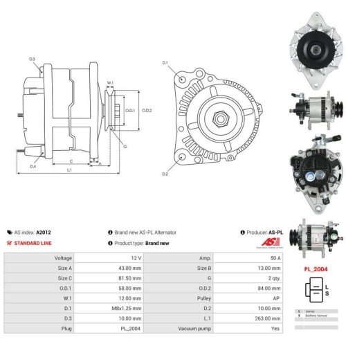 AS-PL Generator AS A2012