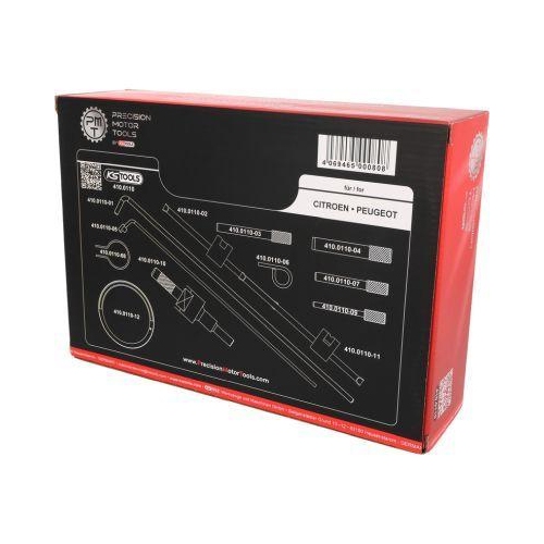 Motoreinstellwerkzeug-Satz f&uuml;r Citro&euml;n, Peugeot, 12-tlg KS TOOLS 4100110