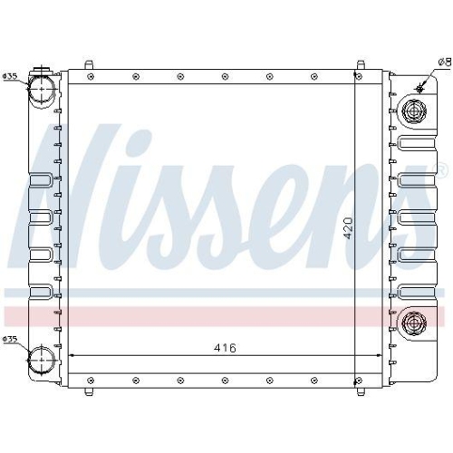 NISSENS K&uuml;hler, Motork&uuml;hlung 64328