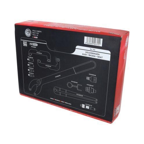 Motoreinstellwerkzeug-Satz f&uuml;r Audi, Seat, Skoda, Volkswagen, 12-tlg KS TOOLS