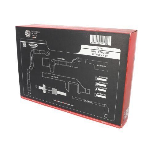 Motoreinstellwerkzeug-Satz f&uuml;r Citro&euml;n, Peugeot, DS, Mini, 10-tlg KS TOOLS