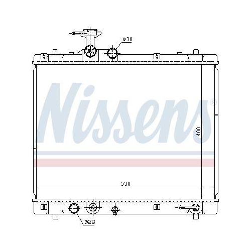 NISSENS K&uuml;hler, Motork&uuml;hlung 69402