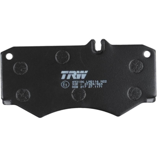 TRW Bremsbelagsatz, Scheibenbremse COTEC GDB317