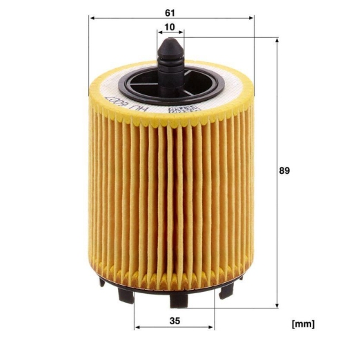 MANN-FILTER &Ouml;lfilter HU 6007 x