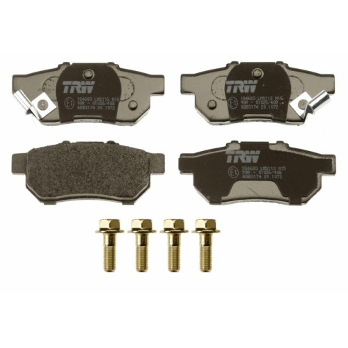 TRW Bremsbelagsatz, Scheibenbremse COTEC GDB3174