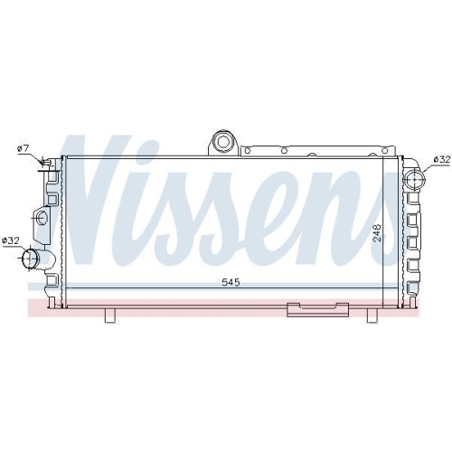 NISSENS K&uuml;hler, Motork&uuml;hlung 60010
