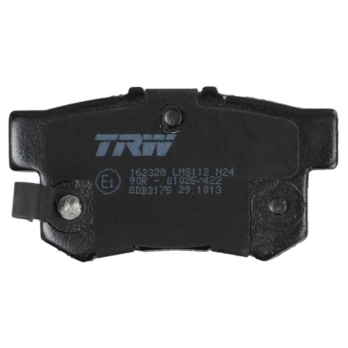 TRW Bremsbelagsatz, Scheibenbremse COTEC GDB3175