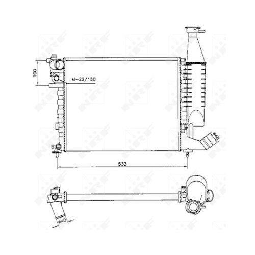 NRF K&uuml;hler, Motork&uuml;hlung 58173