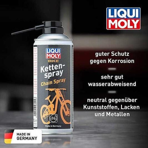 3x Liqui Moly Bike Fahrrad Kettenspray 400 ml - Art.Nr. 6055