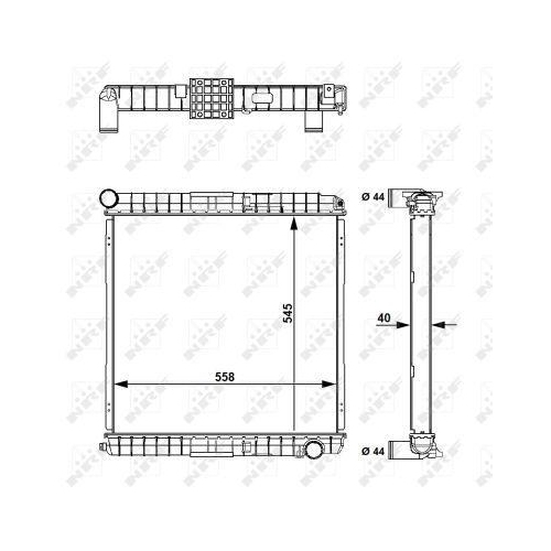 NRF K&uuml;hler, Motork&uuml;hlung 58827