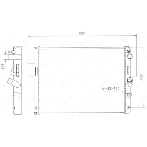 NRF K&uuml;hler, Motork&uuml;hlung 58243