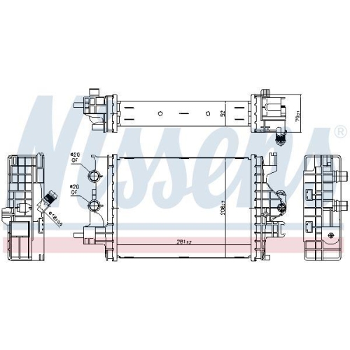 NISSENS K&uuml;hler, Motork&uuml;hlung 607258