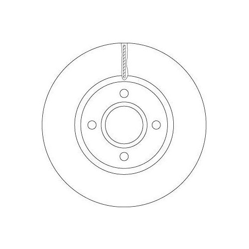 TRW Bremsscheibe DF6509