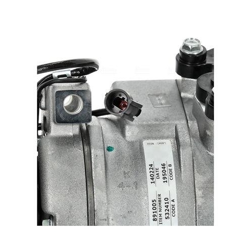 NISSENS Kompressor, Klimaanlage ** FIRST FIT ** 891005