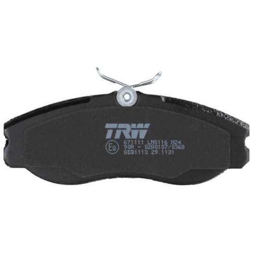 TRW Bremsbelagsatz, Scheibenbremse COTEC GDB1113