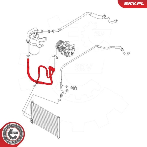 ESEN SKV Hochdruckleitung, Klimaanlage