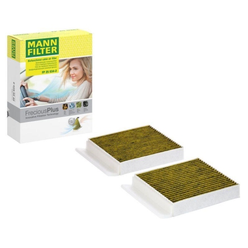 MANN-FILTER Filter, Innenraumluft FreciousPlus FP 25 034-2