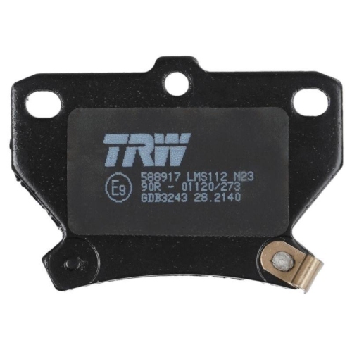 TRW Bremsbelagsatz, Scheibenbremse COTEC GDB3243