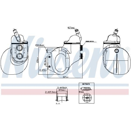 NISSENS Ausgleichsbeh&auml;lter, K&uuml;hlmittel ** FIRST FIT ** 996090