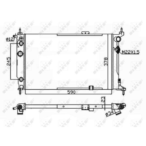 NRF K&uuml;hler, Motork&uuml;hlung 54201