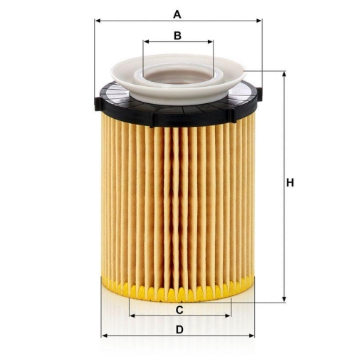 MANN-FILTER &Ouml;lfilter HU 711/6 z