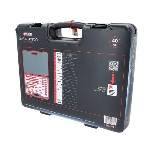 Master Injektoren-Dichtsitz-Reinigungs-Satz, 40-tlg KS TOOLS 152.1210