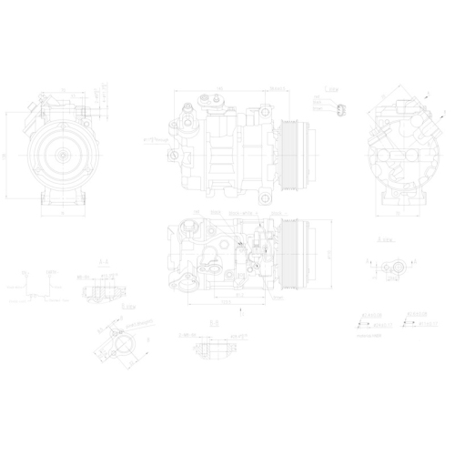 HELLA Kompressor, Klimaanlage >>> Easy2Fit <<< 8FK 366 201-841