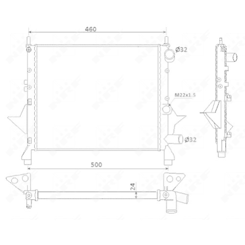 NRF K&uuml;hler, Motork&uuml;hlung 519513