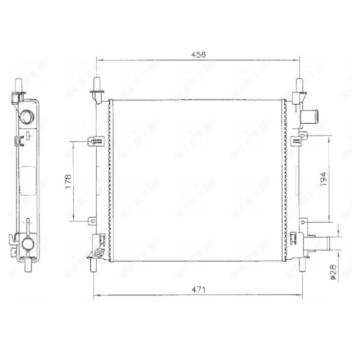 NRF K&uuml;hler, Motork&uuml;hlung 54601