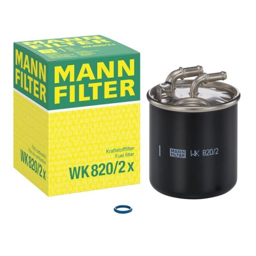 MANN-FILTER Kraftstofffilter WK 820/2 x