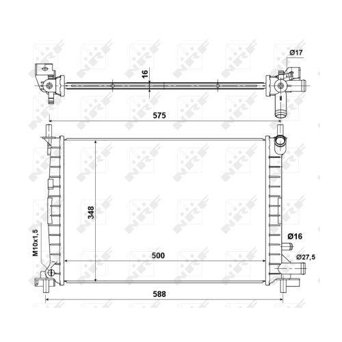 NRF K&uuml;hler, Motork&uuml;hlung Economy Class 50130A
