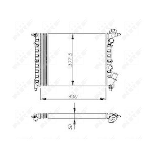 NRF K&uuml;hler, Motork&uuml;hlung 58207
