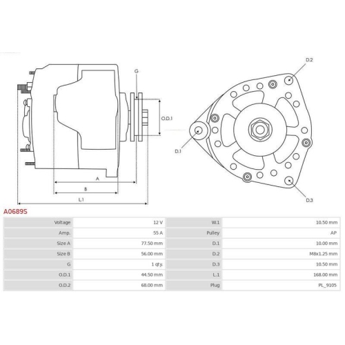 AS-PL Generator Brandneu AS-PL
