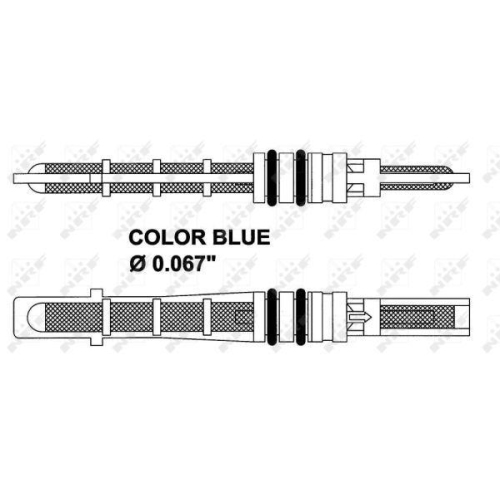 NRF Expansionsventil, Klimaanlage 38207