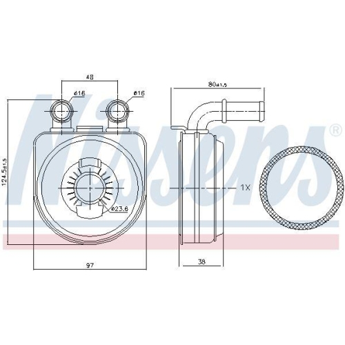 NISSENS &Ouml;lk&uuml;hler, Motor&ouml;l 90650