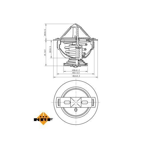 NRF Thermostat, K&uuml;hlmittel 725060