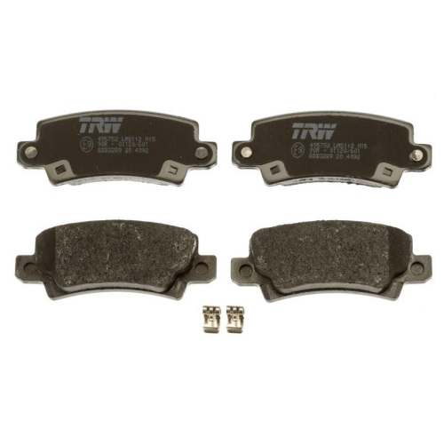 TRW Bremsbelagsatz, Scheibenbremse COTEC GDB3289