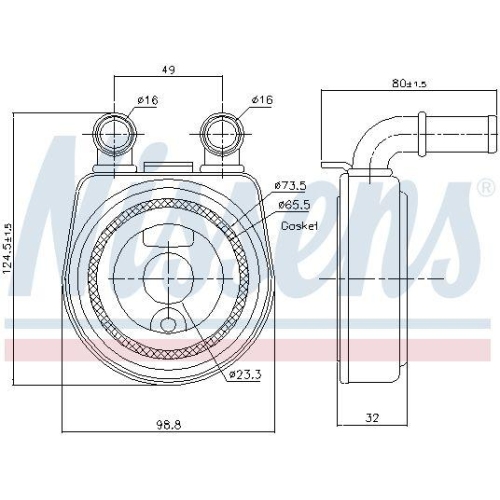 NISSENS &Ouml;lk&uuml;hler, Motor&ouml;l 90701
