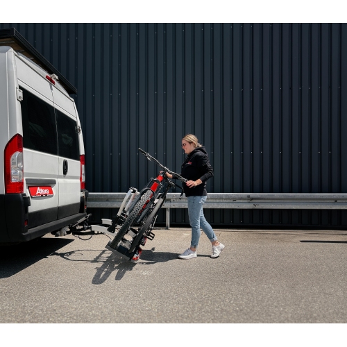ATERA Fahrradtr&auml;ger Strada Evo RV f&uuml;r die Anh&auml;ngerkupplung ausziehbar 022707