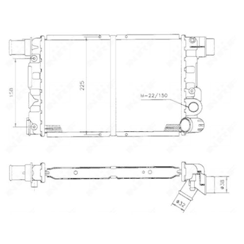NRF K&uuml;hler, Motork&uuml;hlung 58844