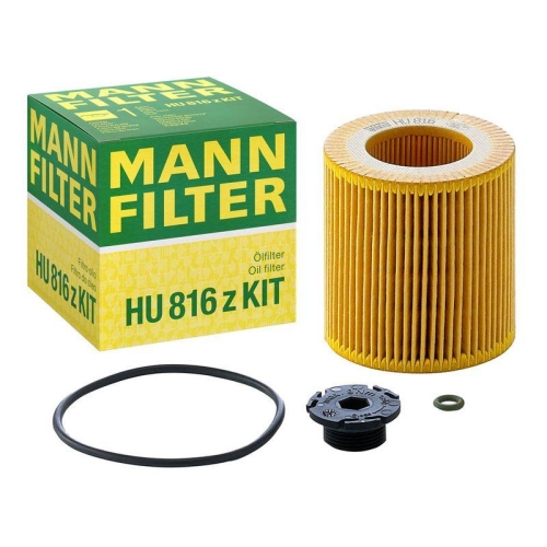 MANN-FILTER &Ouml;lfilter HU 816 z KIT