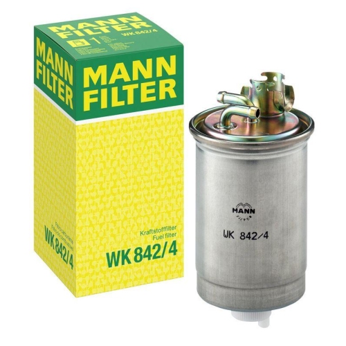 MANN-FILTER Kraftstofffilter WK 842/4