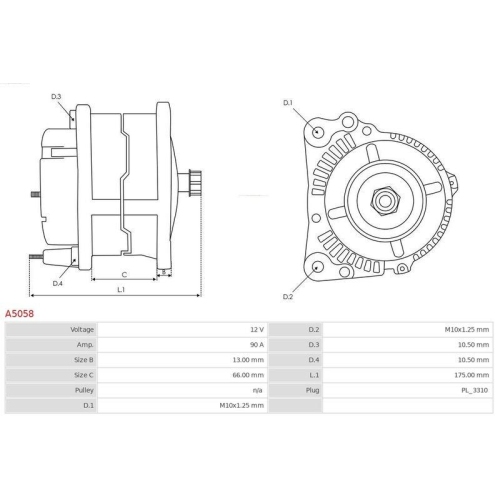 AS-PL Generator Brandneu AS-PL