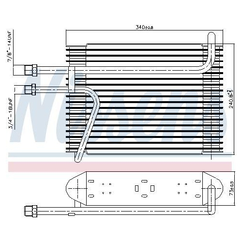 NISSENS Verdampfer, Klimaanlage 92155