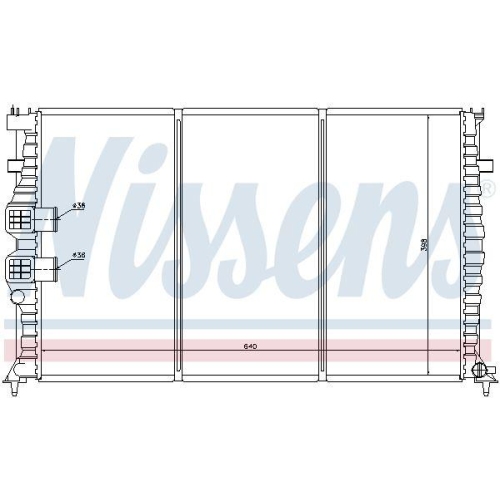 NISSENS K&uuml;hler, Motork&uuml;hlung 63734