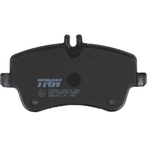 TRW Bremsbelagsatz, Scheibenbremse COTEC GDB1413