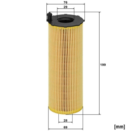 MANN-FILTER &Ouml;lfilter HU 831 x