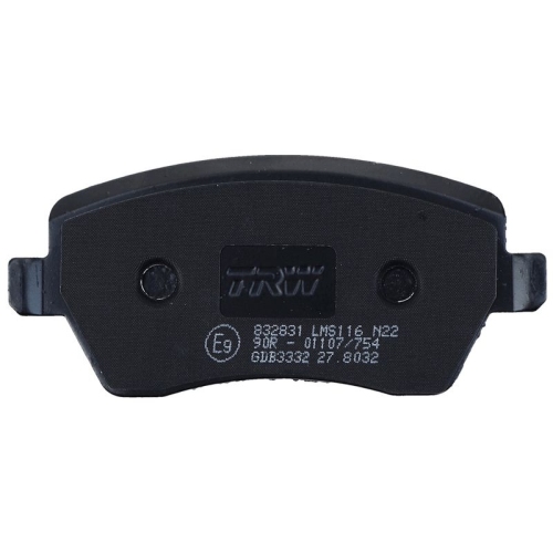 TRW Bremsbelagsatz, Scheibenbremse COTEC GDB3332